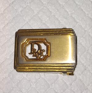 Christian Dior Vintage Belt Buckle